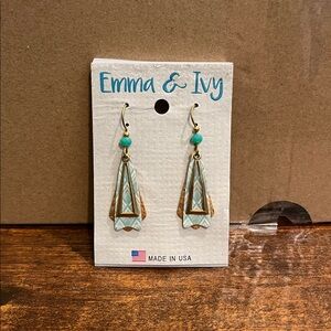 Emma and Ivy Gold Earrings